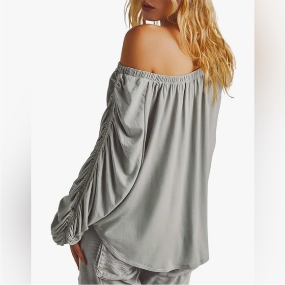 Free People We The Free Serenade Long Sleeve Tee XS - Picture 2 of 9